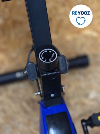 Health2work Ergodesk bureaufiets - blauw - tweedehands