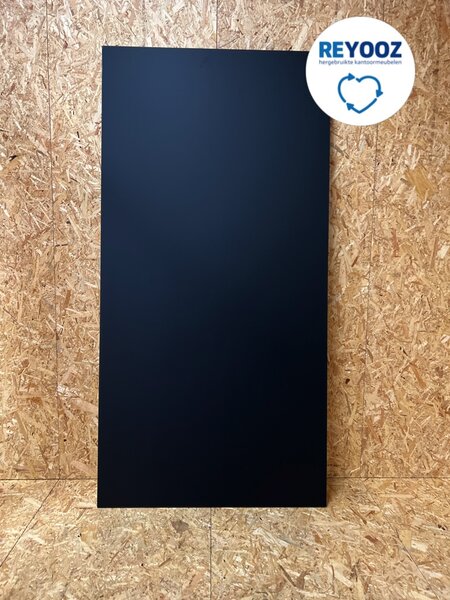 Greengridz bureaublad 160x80cm Fenix zwart circulair