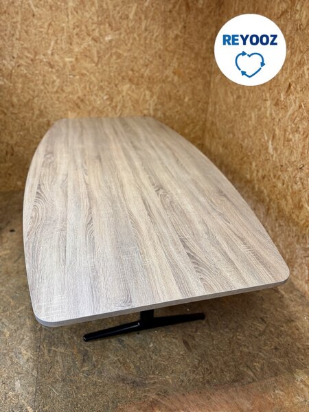 Ahrend vergadertafel 240x120cm - midden eiken