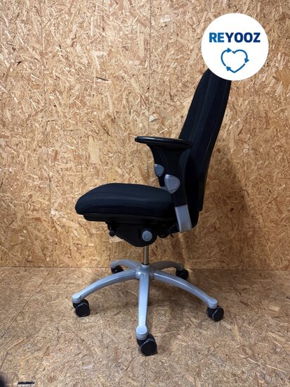 RH Logic 400 - ergonomische bureaustoel - zwart