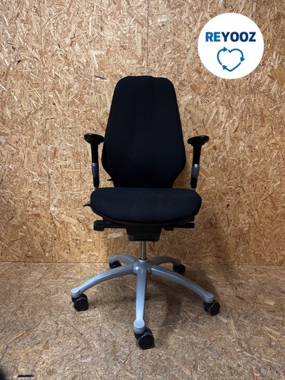 RH Logic 400 - ergonomische bureaustoel - zwart