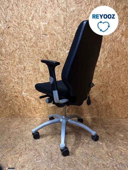 RH Logic 400 - ergonomische bureaustoel - zwart