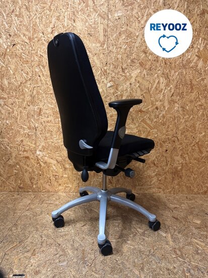 RH Logic 400 - ergonomische bureaustoel - zwart