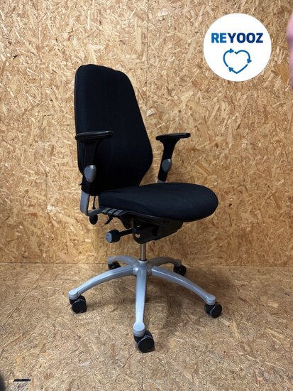 RH Logic 400 - ergonomische bureaustoel - zwart