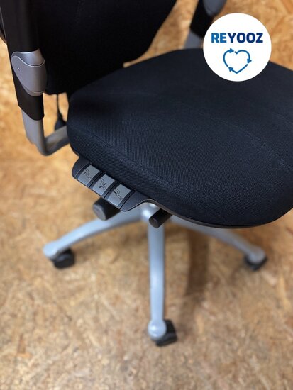 RH Logic 400 - ergonomische bureaustoel - zwart