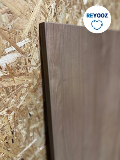 bureaublad - bruin eiken - 160x80 - tweedehands