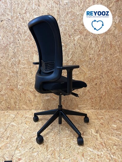 Ahrend Sqala - design bureaustoel - nieuwe zwarte stoffering
