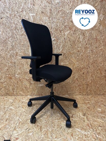 Ahrend Sqala - design bureaustoel - nieuwe zwarte stoffering