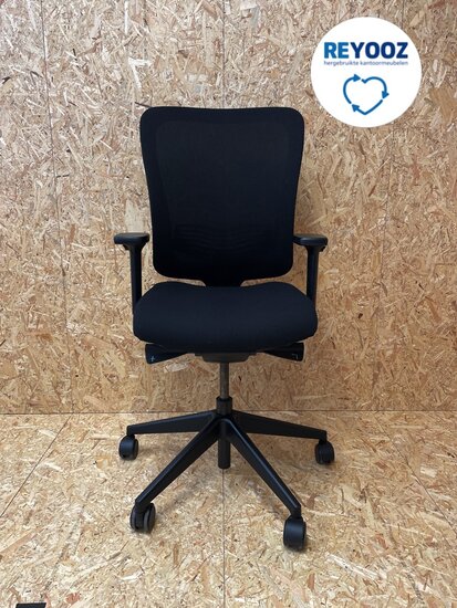 Ahrend Sqala - design bureaustoel - nieuwe zwarte stoffering