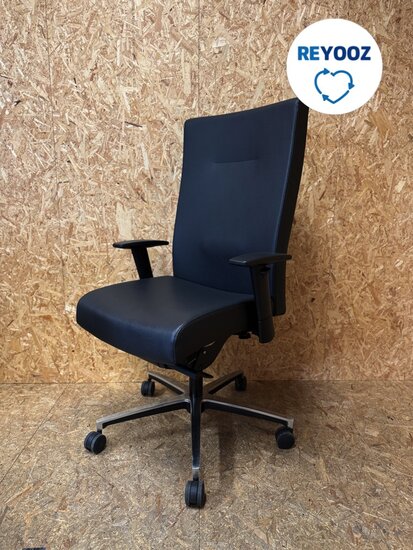 Bureaustoel Manager XL - zwart kunstleer