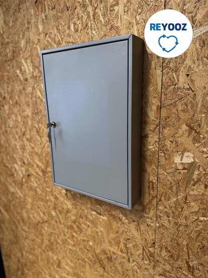 Sleutelkast 59cm metaal met sleutel