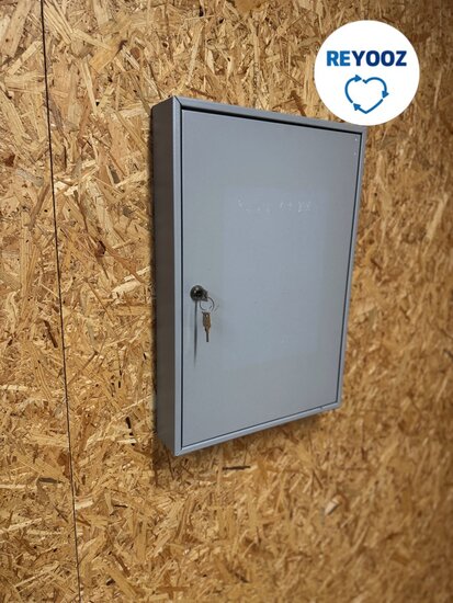 Sleutelkast 59cm metaal met sleutel