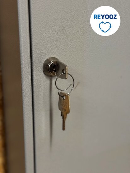 Sleutelkast 59cm metaal met sleutel