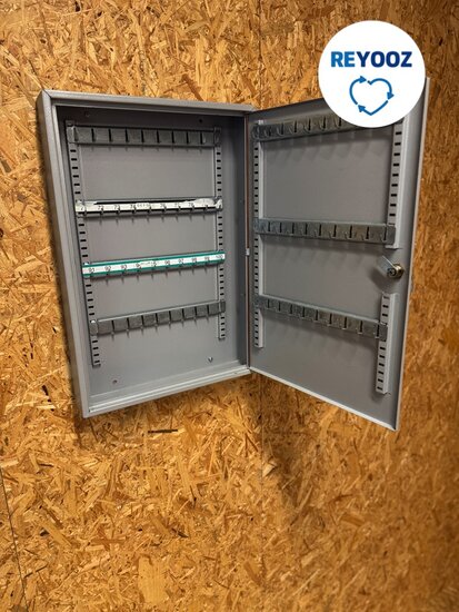 Sleutelkast 59cm metaal met sleutel