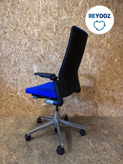 Ahrend 2020 ExtraVerta (hoge rug) nieuwstaat - blauw