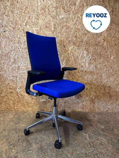 Ahrend 2020 ExtraVerta (hoge rug) nieuwstaat - blauw
