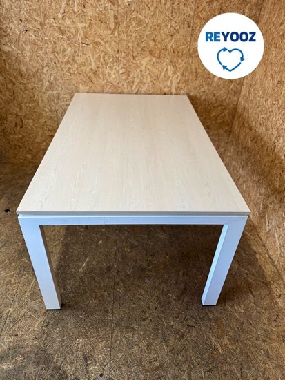 Ahrend 314 vergadertafel - 160x100 wit