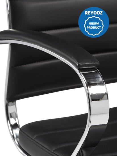 Design vergaderstoel Magine 600PUZ - zwart - medium rug