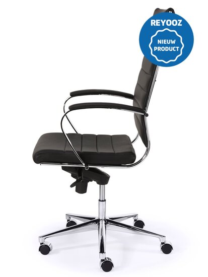 Design vergaderstoel Magine 601PUZ - zwart