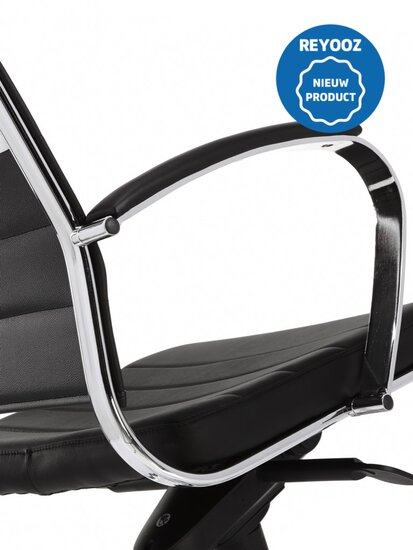 Design vergaderstoel Magine 601PUZ - zwart