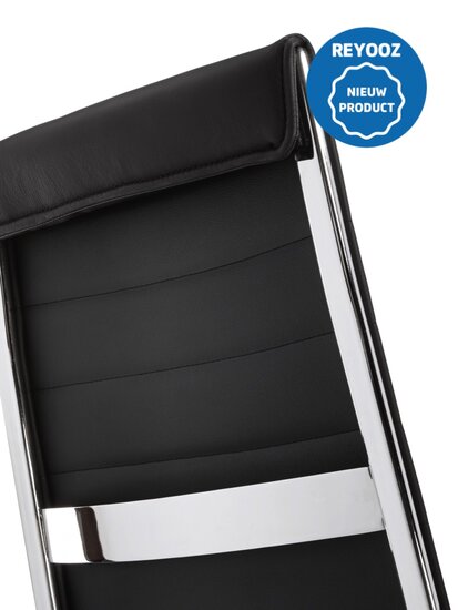 Design vergaderstoel Magine 601PUZ - zwart