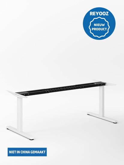 Wit Actiforce Steelforce 1050 laag-hoog bureau of zit-sta bureau