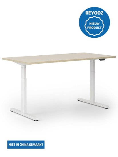 Wit Actiforce Steelforce 1050 laag-hoog bureau of zit-sta bureau