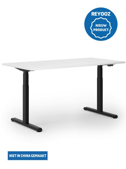 Zwart Actiforce Steelforce 1050 laag-hoog bureau of zit-sta bureau