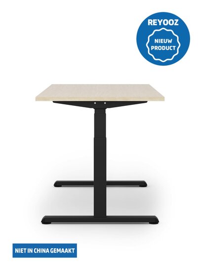 Zwart Actiforce Steelforce 1050 laag-hoog bureau of zit-sta bureau