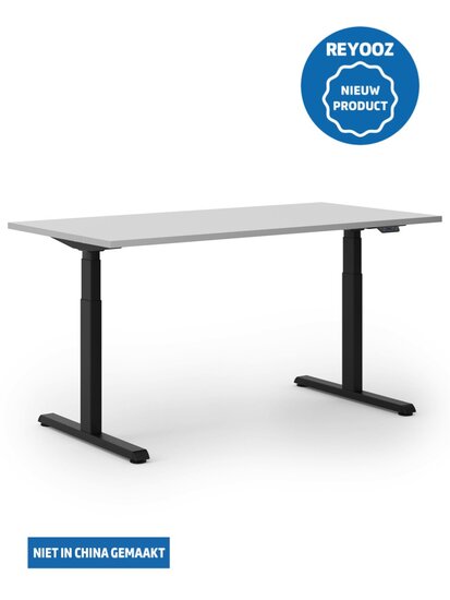 Zwart Actiforce Steelforce 1050 laag-hoog bureau of zit-sta bureau