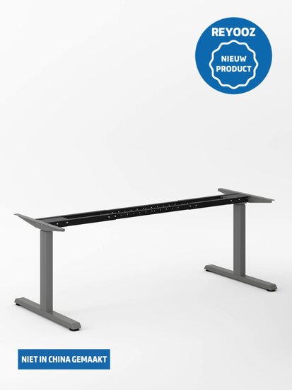 Antraciet Actiforce Steelforce 1050 laag-hoog bureau of zit-sta bureau