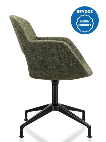 ReYooz Adore vergaderstoel (orange office 610) - groen