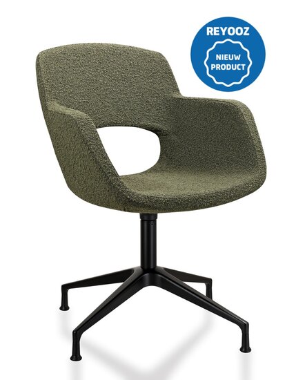 ReYooz Adore vergaderstoel (orange office 610) - groen