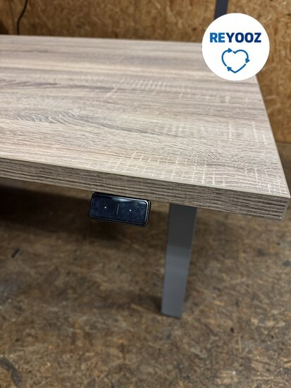 Actiforce 470 SLS duo zit-sta bureau - zilvergrijs