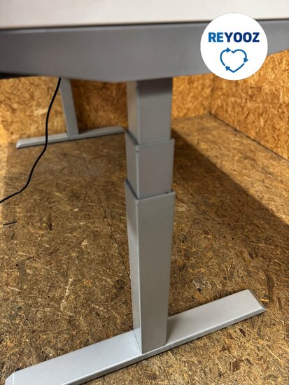 Actiforce 470 SLS zit-sta bureau - zilvergrijs