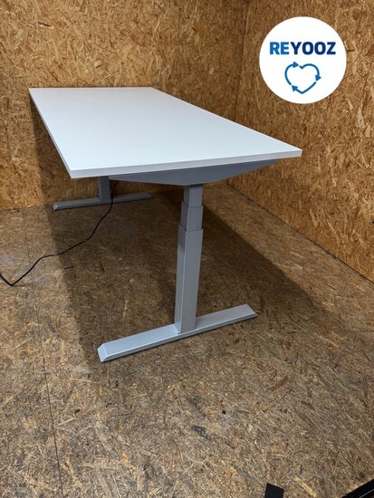 Actiforce 470 SLS zit-sta bureau - zilvergrijs