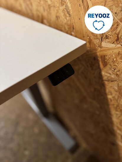 Actiforce 470 SLS zit-sta bureau - zilvergrijs