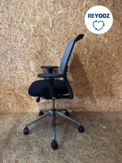 Vitra ID Mesh - zwart - refurbished