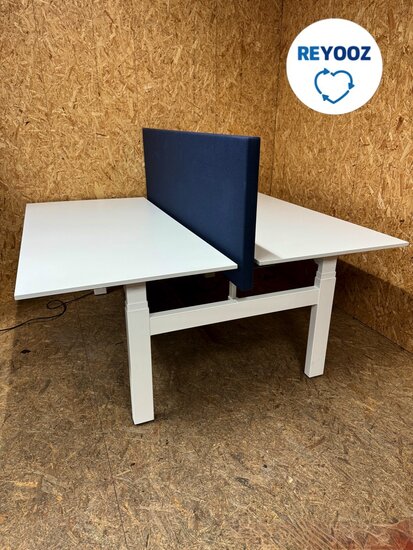 Ahrend Balance duo zit-sta bureau - wit