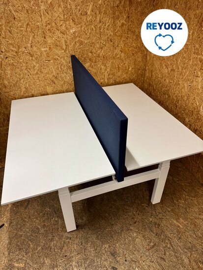 Ahrend Balance duo zit-sta bureau - wit