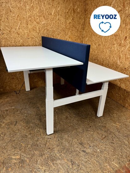 Ahrend Balance duo zit-sta bureau - wit