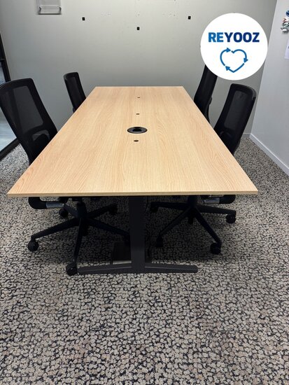 Ahrend Balance vergadertafel - 240x100 eiken