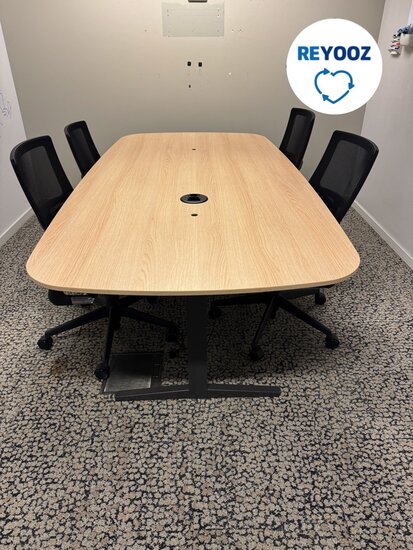Ahrend Balance vergadertafel - 240x100 eiken