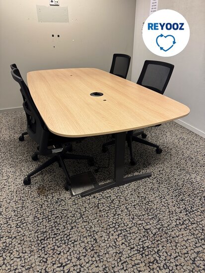 Ahrend Balance vergadertafel - 240x100 eiken