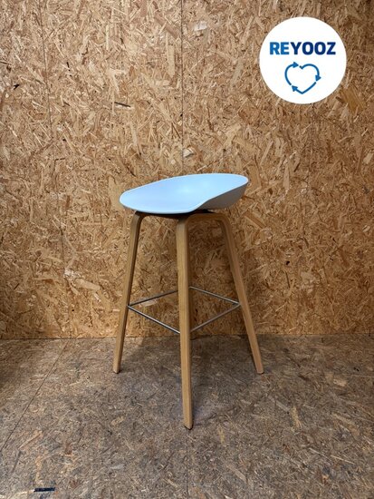 Design barkruk of barstool, Hay, About a Stool, AAS32 - reuse- tweedehands