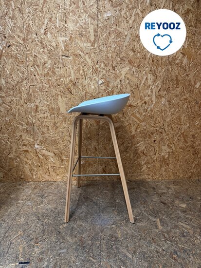 Design barkruk of barstool, Hay, About a Stool, AAS32 - reuse- tweedehands
