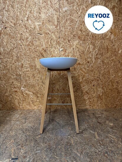 Design barkruk of barstool, Hay, About a Stool, AAS32 - reuse- tweedehands