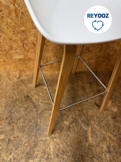 Design barkruk of barstool, Hay, About a Stool, AAS32 - reuse- tweedehands