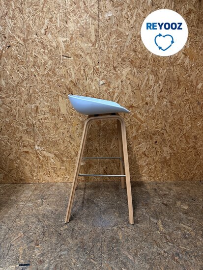 Design barkruk of barstool, Hay, About a Stool, AAS32 - reuse- tweedehands