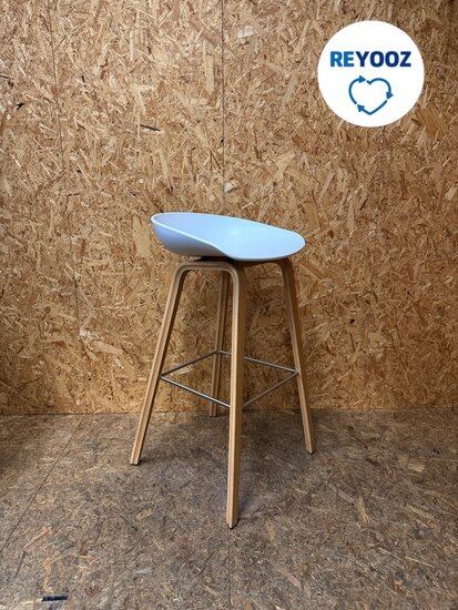 Design barkruk of barstool, Hay, About a Stool, AAS32 - reuse- tweedehands